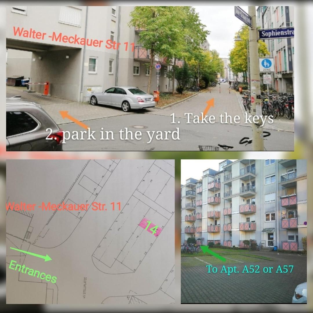 Quiet City-Apt, 4Min City-Center, 18Min Fair Nuernberg!!! Екстериор снимка